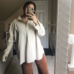 Oversized Corduroy Long Sleeve